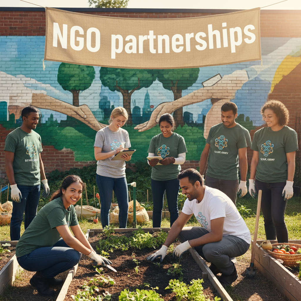 NGO partnerships