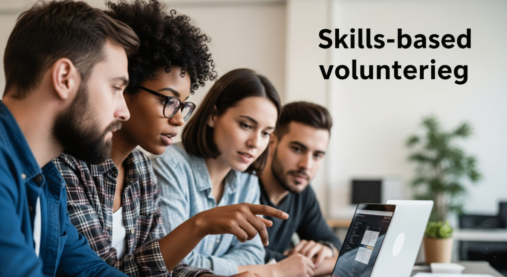 Skills-based volunteering