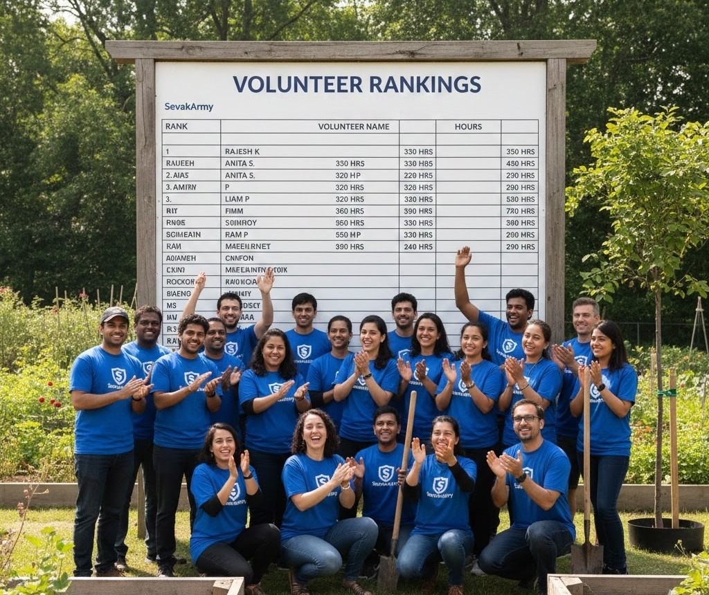 Volunteer rankings